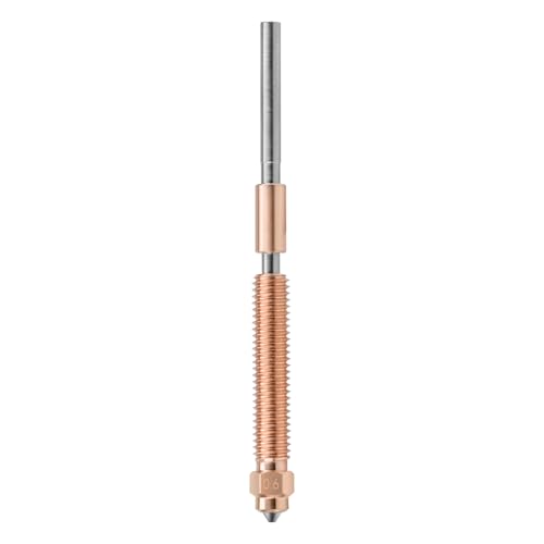 K2 Plus/Hi Combo Nozzle 0.6mm, Original Unicorn K2 Plus Hotend Nozzle, Extruder Replacement Nozzle Kit with Titanium Alloy, Copper Alloy and Hardened Steel Nozzle for Creality Hi Combo(0.6mm)