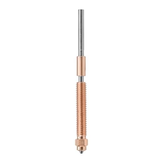 K2 Plus/Hi Combo Nozzle 0.6mm, Original Unicorn K2 Plus Hotend Nozzle, Extruder Replacement Nozzle Kit with Titanium Alloy, Copper Alloy and Hardened Steel Nozzle for Creality Hi Combo(0.6mm)