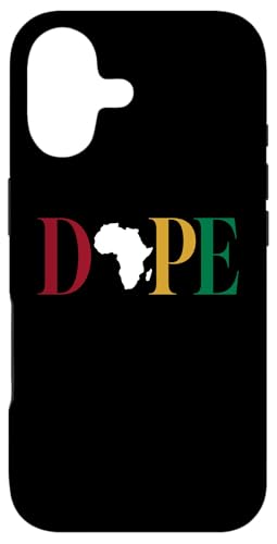 DOPE Africa Map Juneteenth Black Pride Celebration �X�}�z�P�[�X iPhone 17 �p