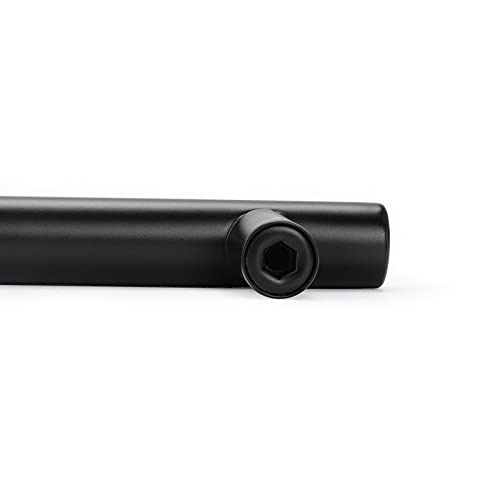 Image of Probrico 10 Pack|3 Inch Hole Centers Flat Black Cabinet Pulls Modern Cupboard Hardware Kitchen Cabinet T Bar Handle Dresser Pulls, 5 Inch Total Length