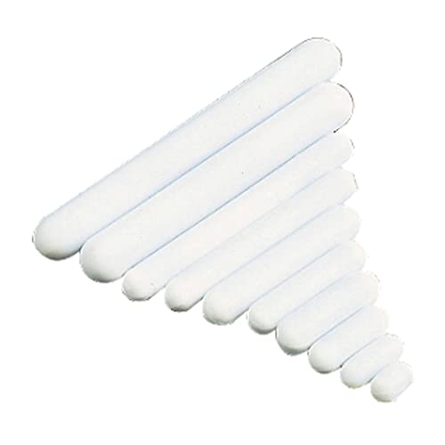 Barre d'agitation magnétique 10 mm x 6 mm stable et anti-décrochage IKAFLON 10