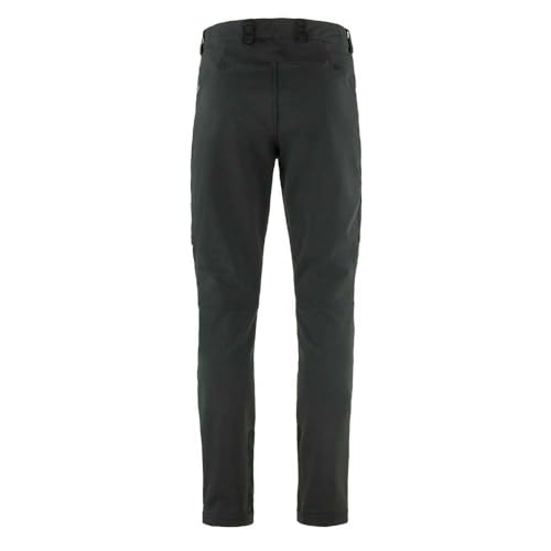FJALLRAVEN 87160-550-550 Keb Agile zimowe spodnie sportowe M spodnie męskie czarne-czarne, rozmiar 58/L