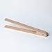 Pince à grille-pain en bois naturel, respectueuse de l'environnement, accessoire de cuisine moderne pour la maison, le restaurant (dimensions : 20 x 4 cm)