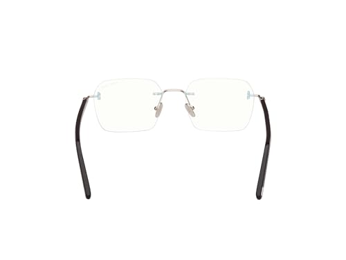 Image of Tom Ford Blue Light Block Rectangular Men's Eyeglasses FT5934-B 016 54