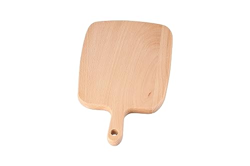 Tabla de cortar de madera con mango integrado miniatura 3