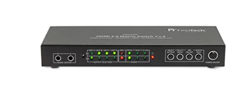 Extractor de audio HDMI 2.0 FeinTech 4K que separa sonido digital hacia tu equipo de música