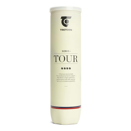 TRETORN Balles De Tennis Serie+ Tour Tube De 4 – vue 3