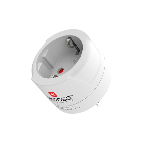 SKROSS 1.500203C-E, Country Adapter Europe to US,Reiseadapter für Reisen aus Europa in Länder verwenden den Amerischen Standard