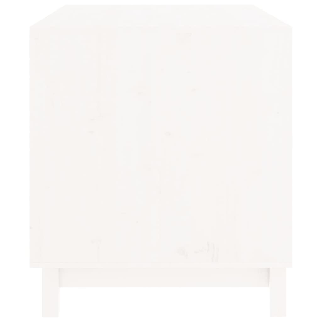 vidaXL Maison pour Chiens Blanc 90 x 60 x 67 cm