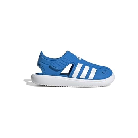 Adidas GW0385 Water Sandal C Sneaker Kid Blue Rush/FTWR White/Blue Rush 11K Cover