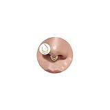 Lantine Piercing para el tabique 16G, acero quirúrgico, para nariz, oro, plata, negro, plata, Spetum Ring Daith Conch, piercing para la nariz, anillo de doble segmento, clicker, hélix, tragus, oreja