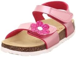Superfit Mädchen Fussbettpantoffel Hausschuhe 1-000118Sandale