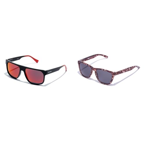 HAWKERS · Gafas de sol CHEEDO para hombre y mujer DIAMOND BLACK RUBY ONE, sol, Unisex adulto,...