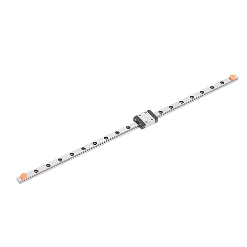 Linear Slider Rail, Bearing Steel Low Friction Coefficient Linear Sliding Rail Smoothly 300mm for Assembly Equipment