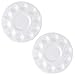 Price comparison product image AKORD 2 x 10-Well Round Plastic Artist Paint Palette