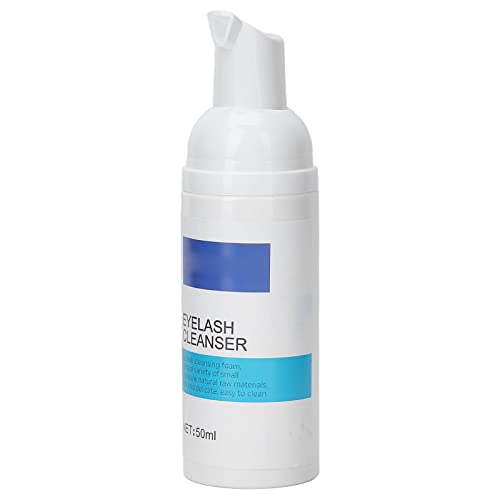 Eyelid Foaming Cleanser, Rich Nutrients Eyelash Extension Cleanser Lash Extension Cleanser Safe Non Irritating Deep Cleansing for Professional Salon