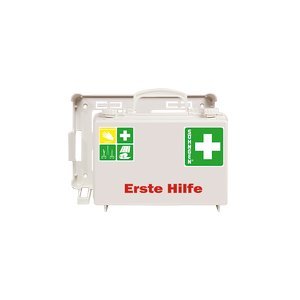 Primo Soccorso Cassetta Kit pronto soccorso CD rapida Bianco Söhngen DIN 13157 Nuovo
