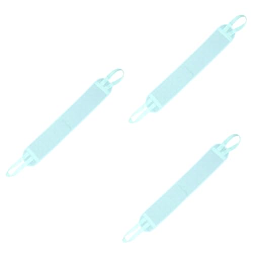 Serviette de longue exfoliante Healvian Lot de 3 bandes de gommage corporel avec sangles