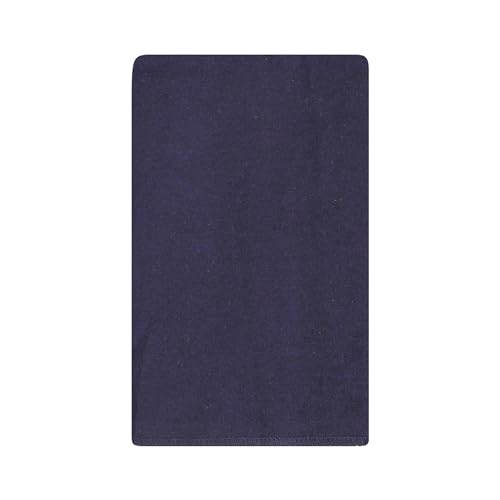 Image of Hudson Baby Unisex Baby Cotton Poly Flannel Burp Cloths, Blush Navy Floral 10-Pack, One Size
