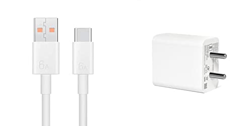 ZOVC Upgrade Version 65w 100% Fast Charger with C Cable Compatible with R_EAL_me 7/X7pro/X7pro Ultra X50pro(5G)/ X9/X9pro(Check List Also) (Set 65W New)