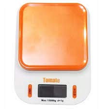 Balança De Cozinha Precisão 1g Até 15 Kg Sf 440 Tomate