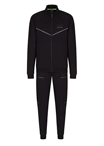 Emporio Armani EA7 Overall Dynamic Athlete aus Natural VENTUS7 (Schwarz),...