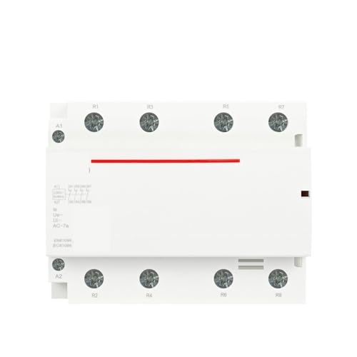 Contacteur modulaire rail DIN 100A haute capacite pour commande de puissance electrique