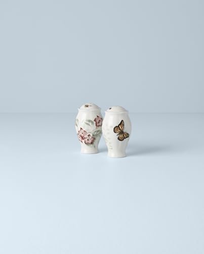 Lenox Butterfly Meadow Salt & Pepper Shakers, 0.65 LB, Multi