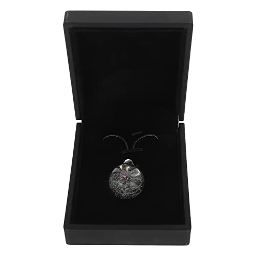 Didiseaon Boule de Verre Collier Boule de Verre Pendentif Collier Boule de Verre Collier Pendentif Verre Orbe Pendentif Collier Boule Naturelle Cover