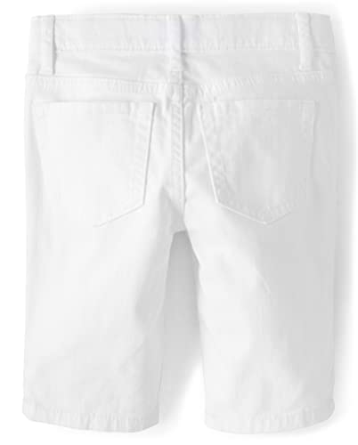 Image of The Children's Place Girls Twill Skimmer Shorts