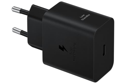 Chargeur Secteur sans câble Samsung 45 W Type C GaN pour appareils Galaxy Noir
