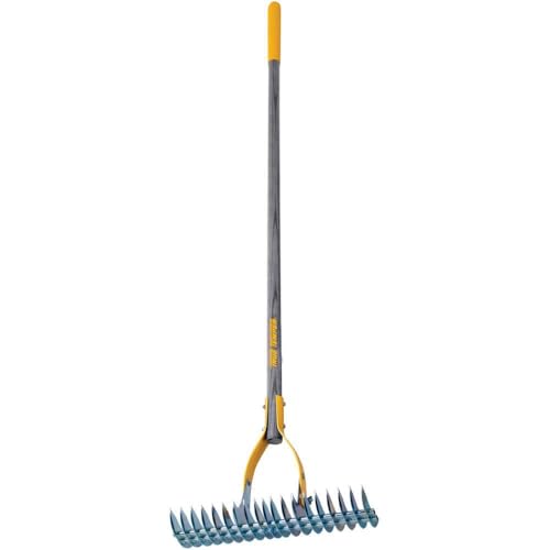 True Temper 15 Inch Adjustable Thatching Rake