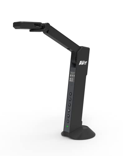 Aver M11-8M Document Camera - Usb Hdmi Webcam For Remote Video Conferencing - Hd For Pc, Mac, Chromebook, Zoom, And More - Perfect For Distance Learning, Classroom Teaching, Recording, Working #TOP1