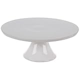 Hobby Lobby Cake Stand, Pedestal Design, Wedding, Party Decor, Birthday, Baby Shower (White Ceramic)