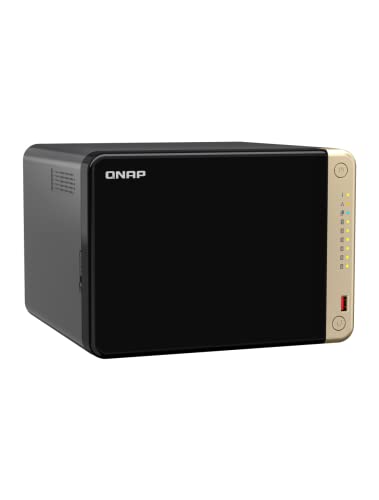 Image of QNAP TS-664-8G-US 6 Bay High-Performance Desktop NAS with Intel Celeron Quad-core Processor, M.2 PCIe Slots and Dual 2.5GbE (2.5G /1G /100M) Network Connectivity (Diskless)