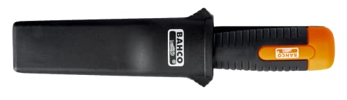 Bahco BAH2448 Chisel Knife with case , Black