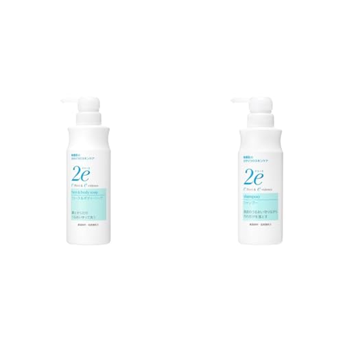 【セット買い】資生堂薬品 ドゥーエ 2e フェース&ボディーソープ 420mL + ドゥーエ 2e シャンプーN 350mL