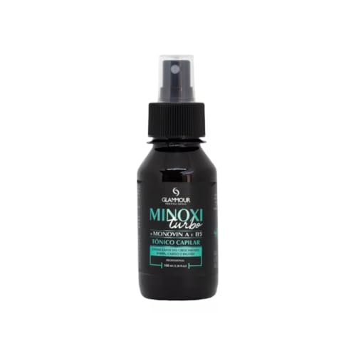 Minoxi Turbo 100ml Tônico Capilar Tratamento Antiqueda e Crescimento Cabelo Barba e Bigode Potente | Fórmula Profissional para Homens e Mulheres