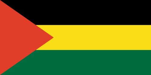 Drapeau Benishangul de 1.35m² parfait pour décorer vos événements culturels