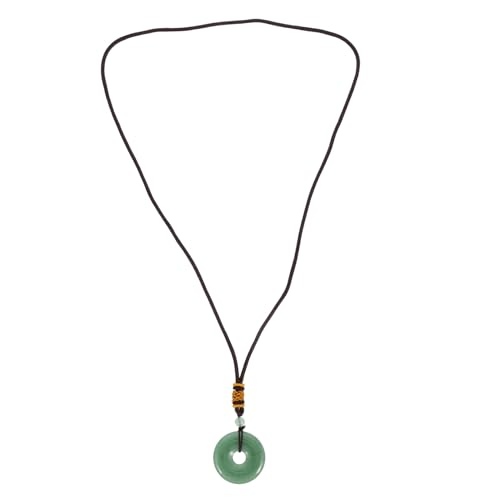 OUNONA �����΂̃y���_���g �� �r�[�Y �����̂��߂̃l�b�N���X �R�X�`���[�� �`���N�� �A�N�Z�T���[ �݃`���[�J�[ �Ő��̃W���G���[�y���_���g �Ő��̃h�[�i�c�l�b�N���X �V�R�� Green