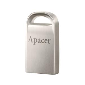 ApacerAH115 16 GB 16 GB USB 2.0 Type-A Silver USB Flash Drive – USB flash drive (16 GB, USB 2.0, TYPE-A, Capless, 4.3 g, Silver)
