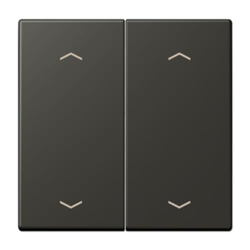 Touche F10 JUNG LC102P259 double phase pour volets roulants LC4320R