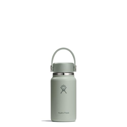 Hydro Flask – Micro Hydro 200 ml – Mini gourde isolée étanche – Garde les boissons froides et chaudes jusqu’à 7 h – Compacte et durable - Agave