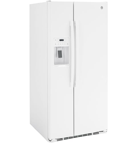 GE® ENERGY STAR® 23.0 Cu. Ft. Side-By-Side Refrigerator on Fridge.com
