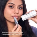 DERMDOC LipBright Treatment with 1% Glutathione + 2.5% Arbutin Lip Balm, 10 gm | Brightens Lip | Reduces Pigmentation | For Dry & Chapped Lips | Lightweight | Non - sticky 4