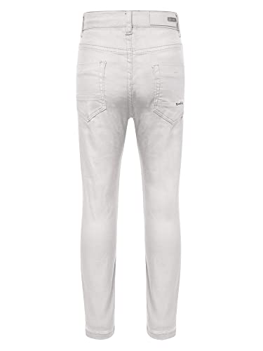 Boys Adjustable Waist Twill Chino Skinny Pants Pull-On Jeans School Uniform Trousers Straight Leg Jeggings2