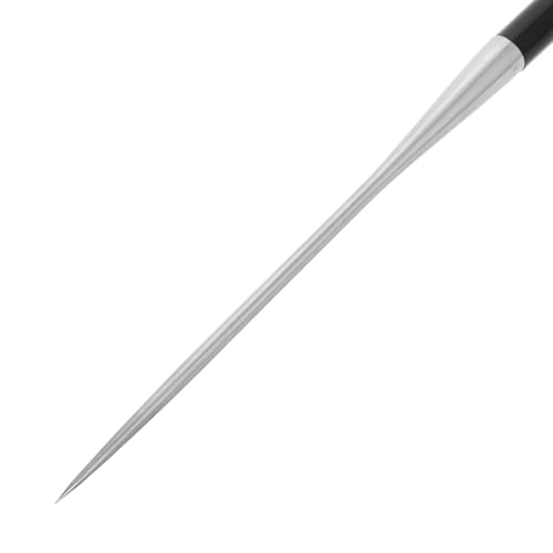 Palillos japoneses de acero inoxidable punta puntiaguda y madera noble pack de 2 4