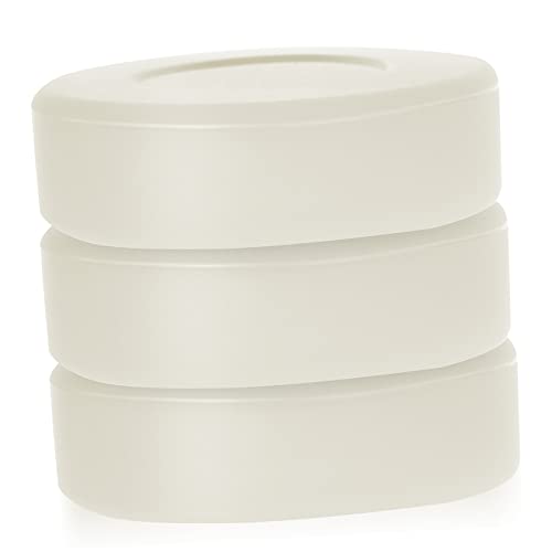 Hemoton 3 Pcs Luminous Ice Hockey Balls Durable Practice Balls for Adults for Training Fun Glow The Dark Feature for Hockey Enthusiasts