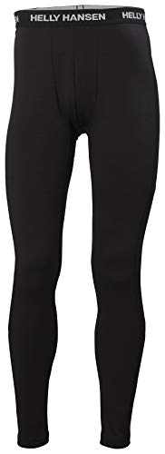 Helly-Hansen Mens LIFA Merino Lightweight Base Layer Pant, 990 Black, Large