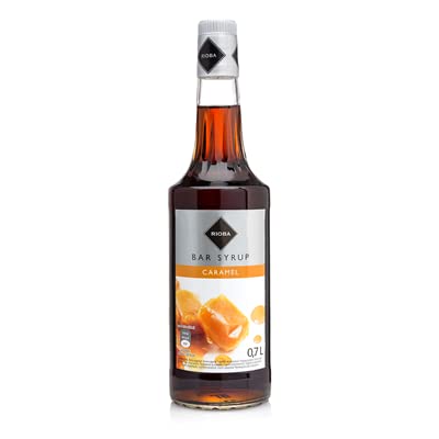 Rioba - Sirope de Caramelo - Caramel Syrup - Uso Cocktelero y Hostelero - 700 ml
